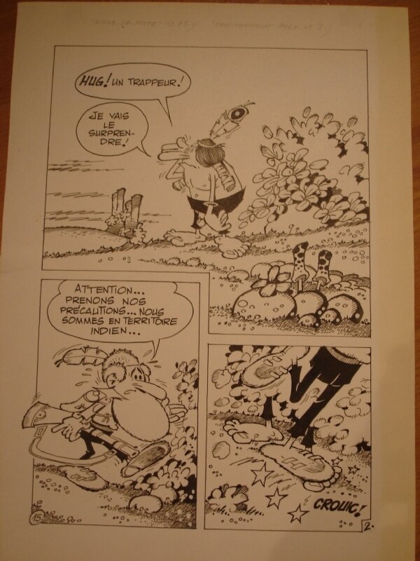 Ramon Monzon, Trap-Trappeur (page 1) - Comic Strip