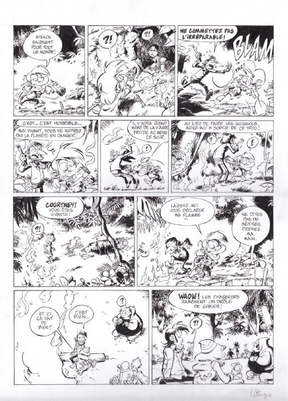 Jean Léturgie, Simon Léturgie, S.léturgie / Spoon & White - Comic Strip
