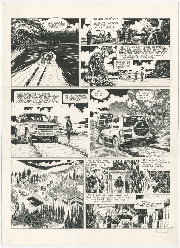 Philippe Jarbinet - Sam Bracken 1 page 30 - Comic Strip