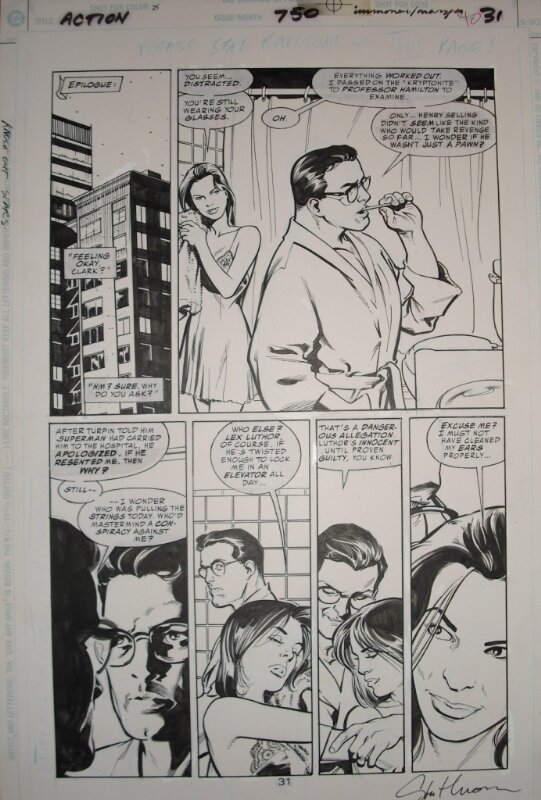Superman by Stuart Immonen - Comic Strip