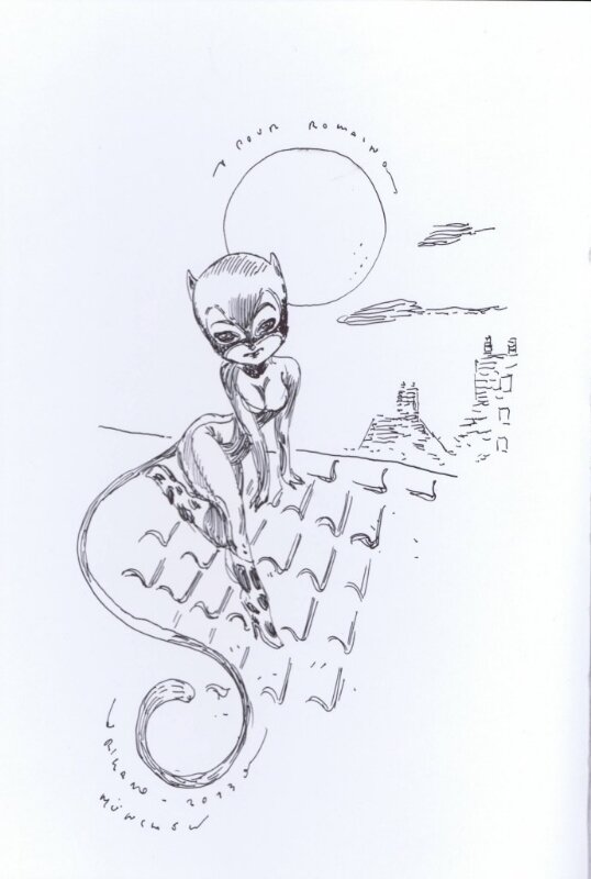 Catwoman Rigano - Sketch