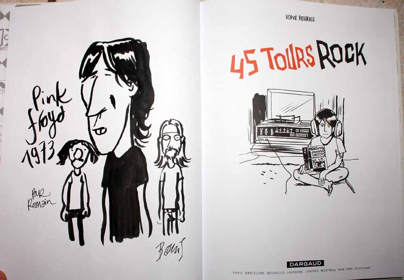 45 tours Rock by Hervé Bourhis - Sketch