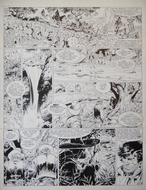 Jean Giraud, Jean-Michel Charlier, 1980 - Blueberry : La tribu fantôme  (35) * - Comic Strip