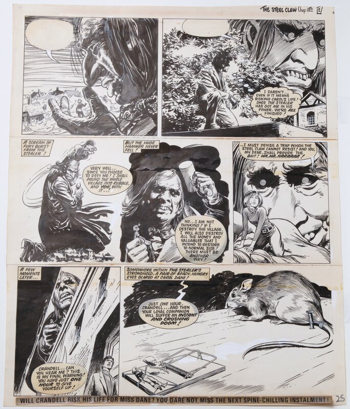 Jesús Blasco, Steel CLAW - Mai 1970 - Comic Strip