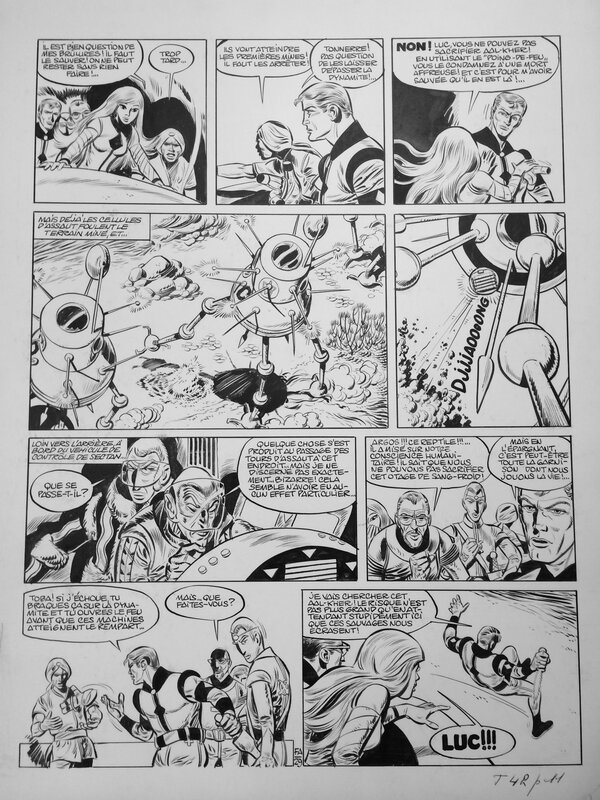 Eddy Paape, Greg, Luc Orient - La forêt d'acier - Comic Strip