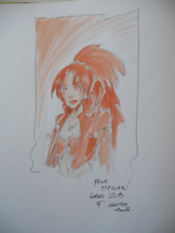 François Gomès, Terres de Sienn (Tome 1) - Sketch François Gomès, Terres de Sienn (Tome 1) - Sketch