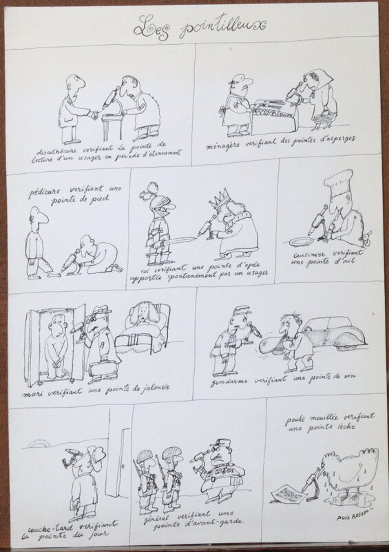 Les pointilleux ... by Fernando Puig Rosado - Comic Strip Les pointilleux ... by Fernando Puig Rosado - Comic Strip