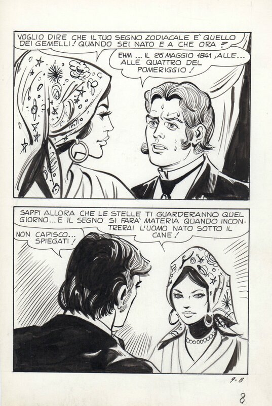 Armando Bonato, Quando le stelle uccidono - Fumettoroscopo n°6 (Edifumetto), 1973 - Comic Strip