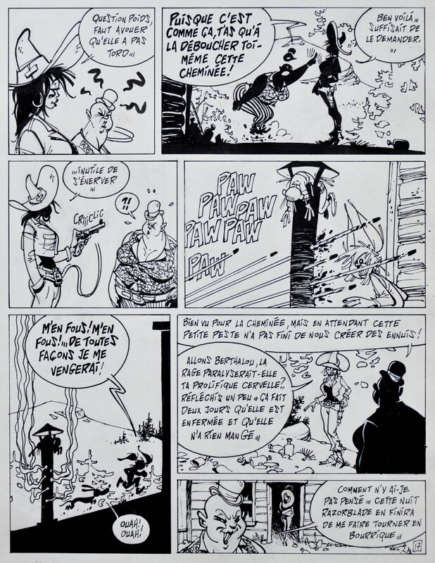 For sale - A VENDRE Cromwell, Minettos Desperados - Comic Strip