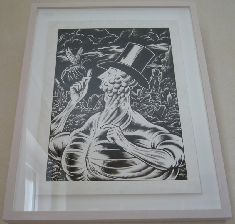 Burns Charles - Mutant Tilley - Illustration originale Burns Charles - Mutant Tilley - Illustration originale