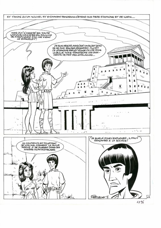 Aymone by Renaud - Comic Strip