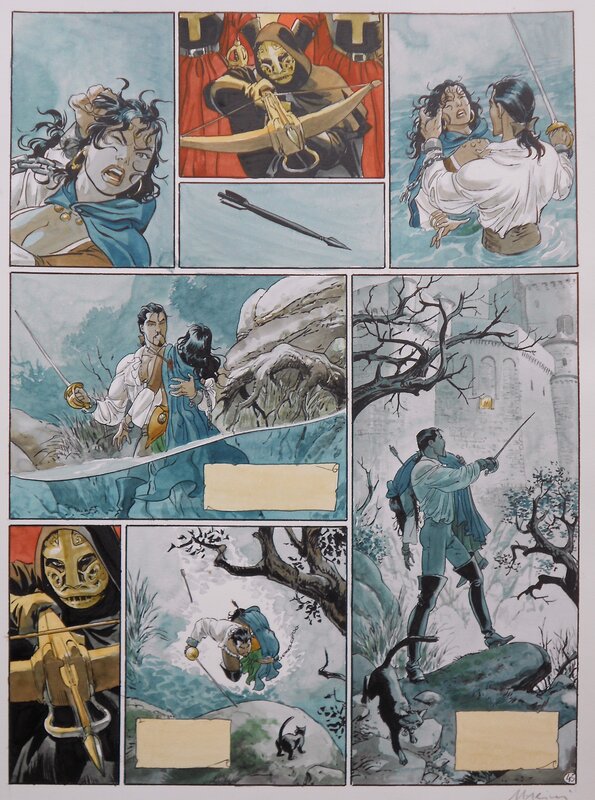 Enrico Marini, Le Scorpion : 3 . La Croix de Pierre - Comic Strip