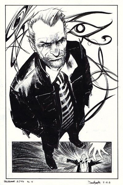 Sean Murphy, Hellblazer #246 Pg 15 - Comic Strip