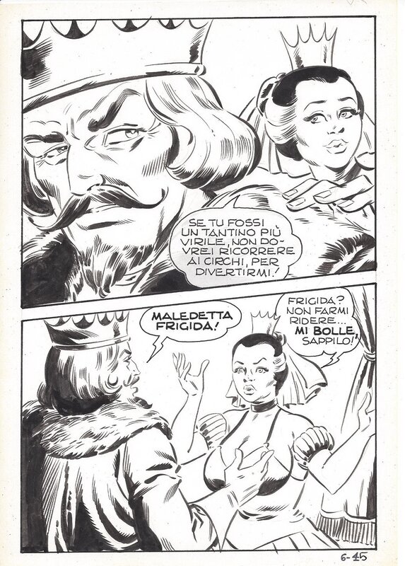 Maghella #6 P45 by Dino Leonetti - Comic Strip