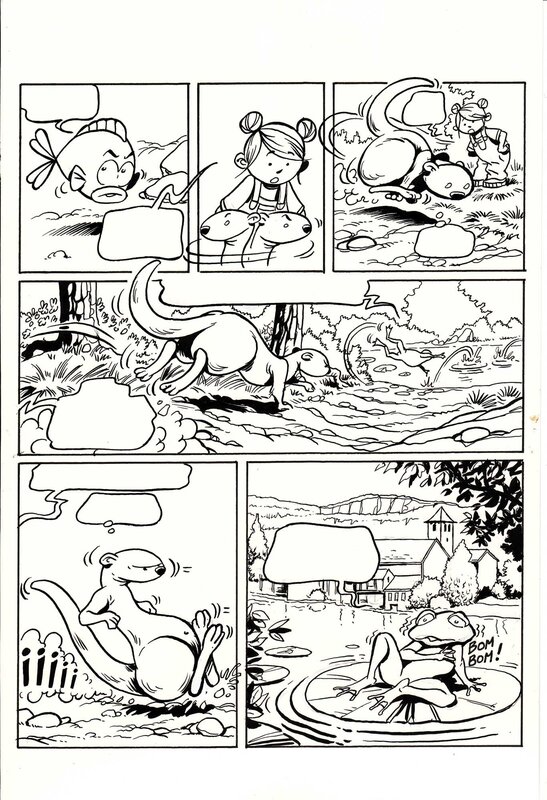 Jean-Christophe Vergne, Les trésors du Célé page 18 - Comic Strip