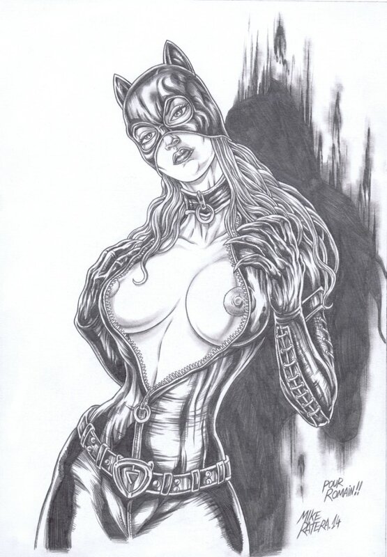 Catwoman par Ratera - Original art