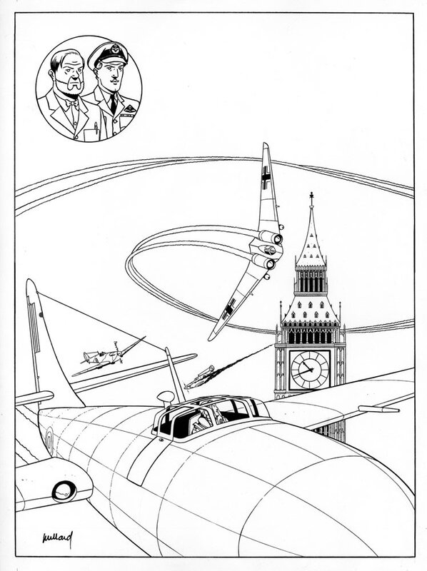 André Juillard, Yves Sente, Blake et Mortimer: Couverture de l'album:  André Juillard, Yves Sente, Blake et Mortimer: Couverture de l'album: