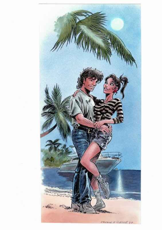 Jean-Pierre Danard, Pour l amour de l art - Illustration originale