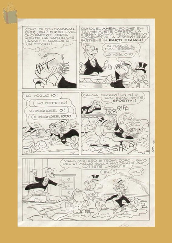 Donald DUCK by unknown - Comic Strip