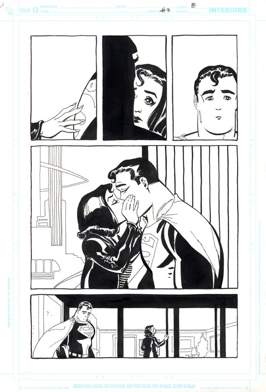 Superman by Tim Sale - Comic Strip