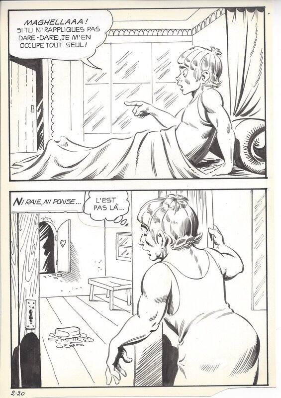 Maghella #2 P20 by Dino Leonetti - Comic Strip