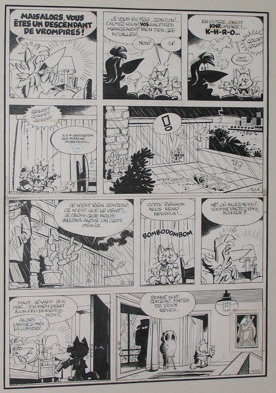 Raymond Macherot, 1964 - Chaminou et le Khrompire - Comic Strip