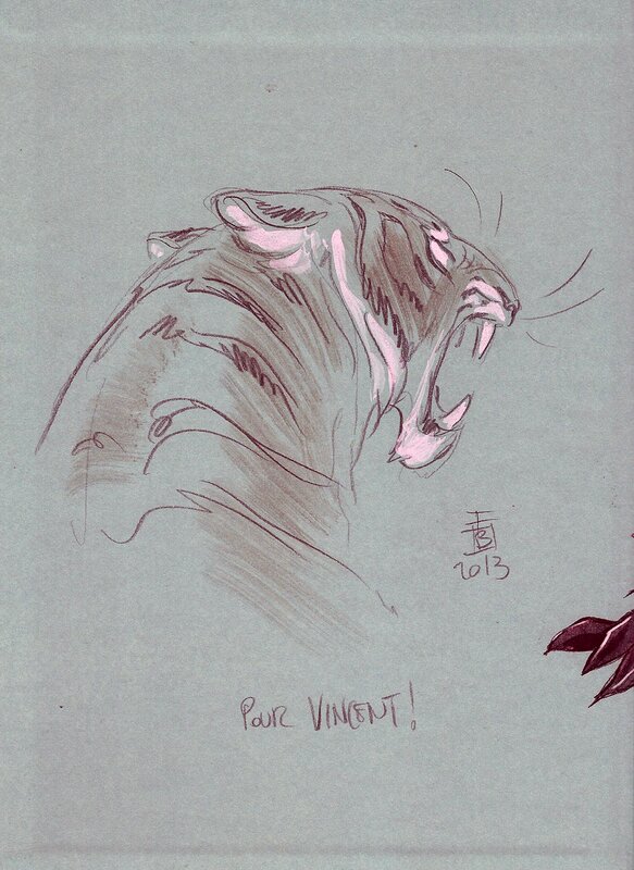 Tiger LOVE by Federico Bertolucci - Sketch