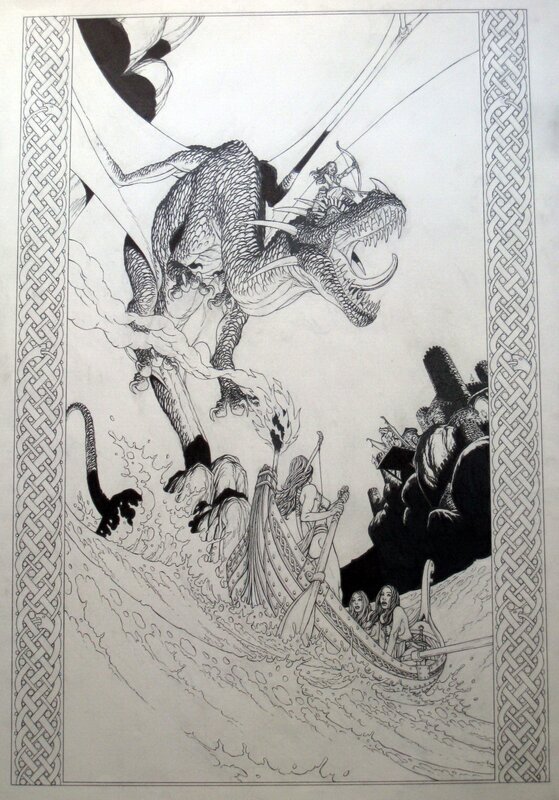 Dragon - Ciné Flash par Jérôme Lereculey - Illustration originale
