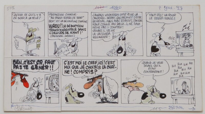 Binet, Kador REGARDE LA TELE !! - Comic Strip