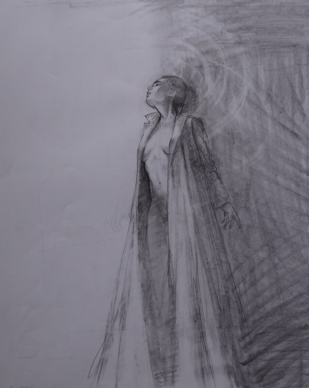 Les Nuits Ecorchées by Régis Penet - Original Illustration Les Nuits Ecorchées by Régis Penet - Original Illustration