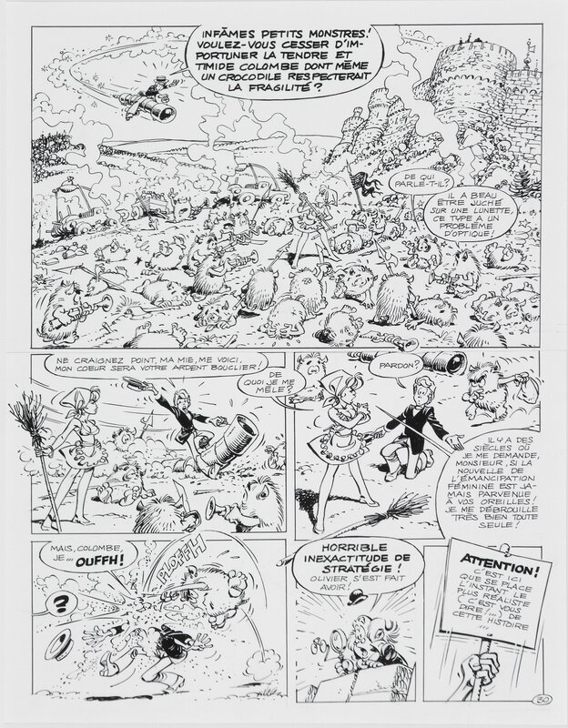 Dany, Greg, Olivier Rameau - Le canon de la bonne humeur - pl.30 - Comic Strip