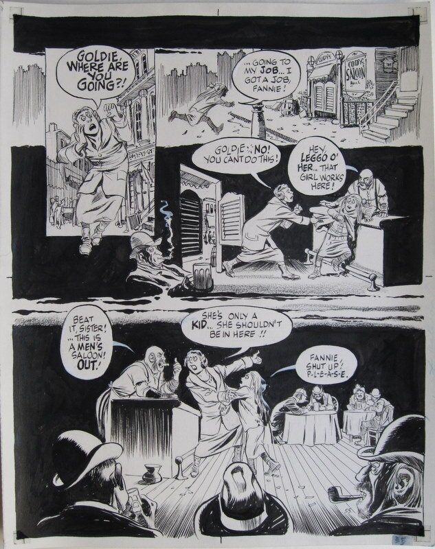 Will Eisner, Heart of the storm - page 55 - Planche originale