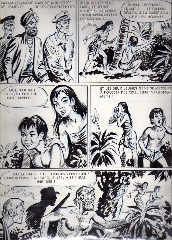 Maxime Roubinet, Captain Jones, Une confuse bataille planche 16 - Magazine Cap. 7 n°74, SFPI - Comic Strip