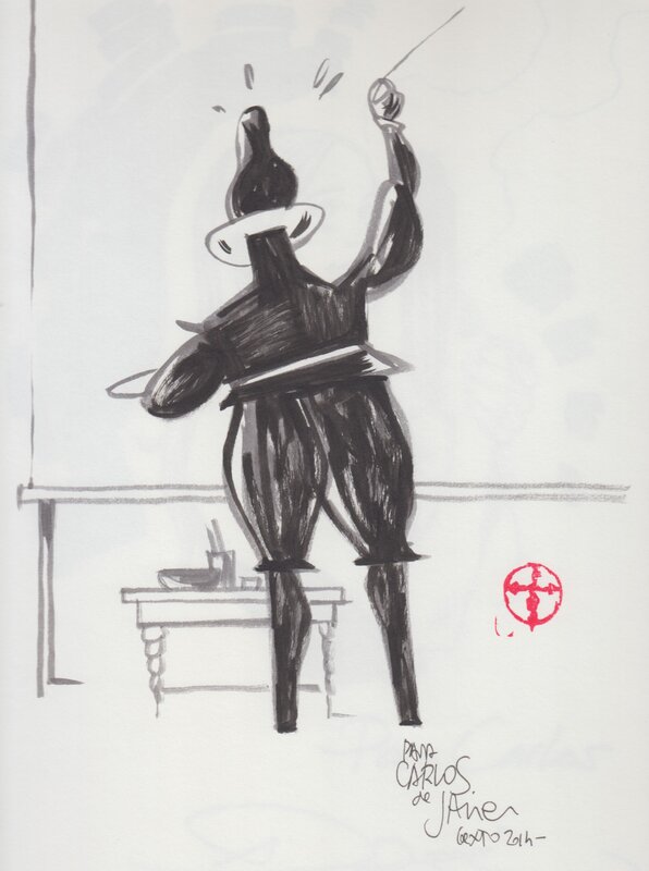 Velazquez. by Javier Olivares - Sketch