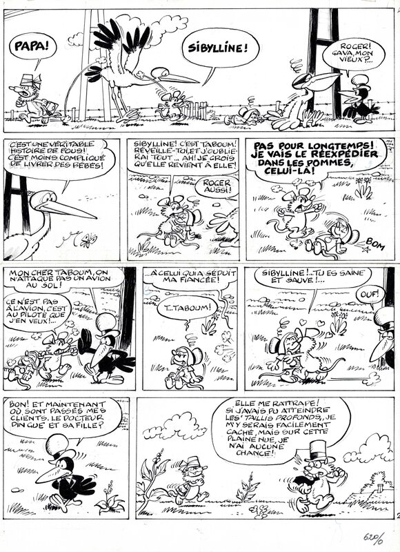 Snoesje - Sibylline by Raymond Macherot - Comic Strip