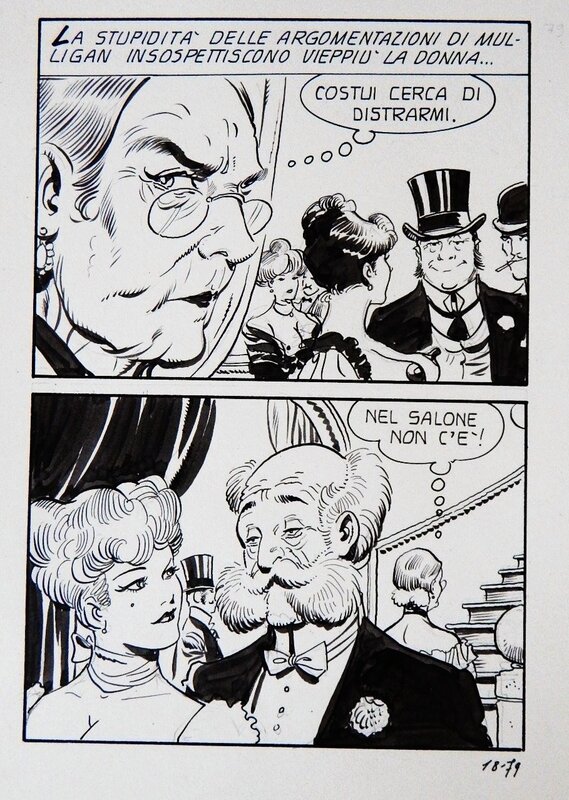 Leone Frollo, Traferta in America - Casino n°18 planche 79 (1986) - Comic Strip