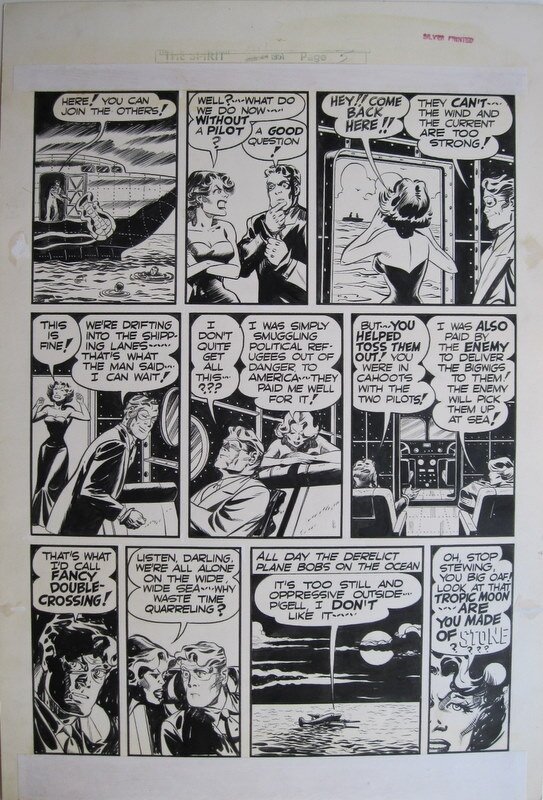 Will Eisner, The spirit - A ticket home page 5 - Comic Strip