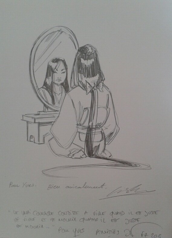 Samuraï Légendes by Cristina Mormile - Sketch