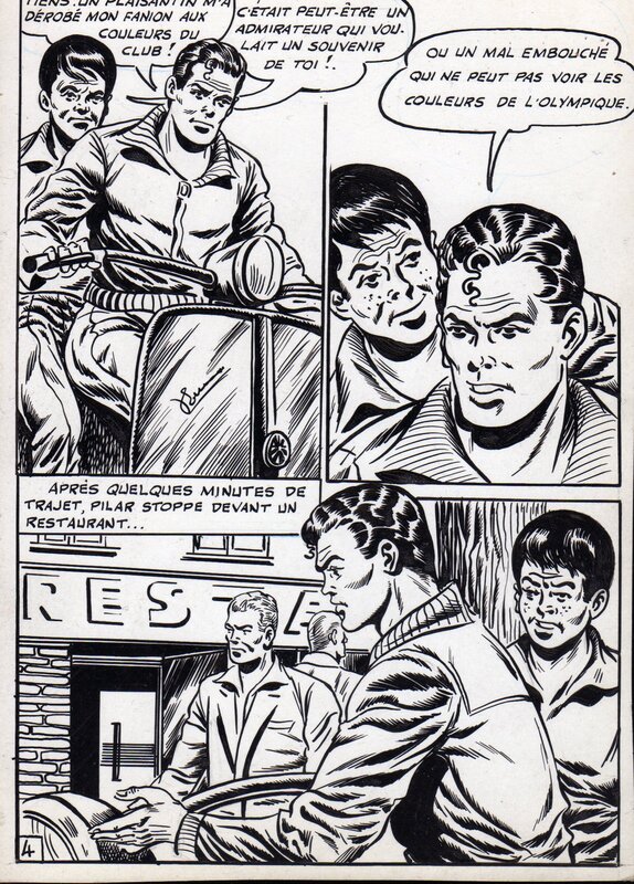 Robert Hugues, Mancini, Colber, Trébor, Pilar Santos - épisode indéterminé (Artima) - Comic Strip Robert Hugues, Mancini, Colber, Trébor, Pilar Santos - épisode indéterminé (Artima) - Comic Strip