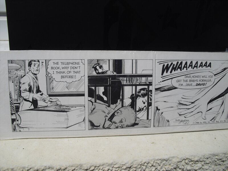 Comic strip ben casey neal adams - Planche originale