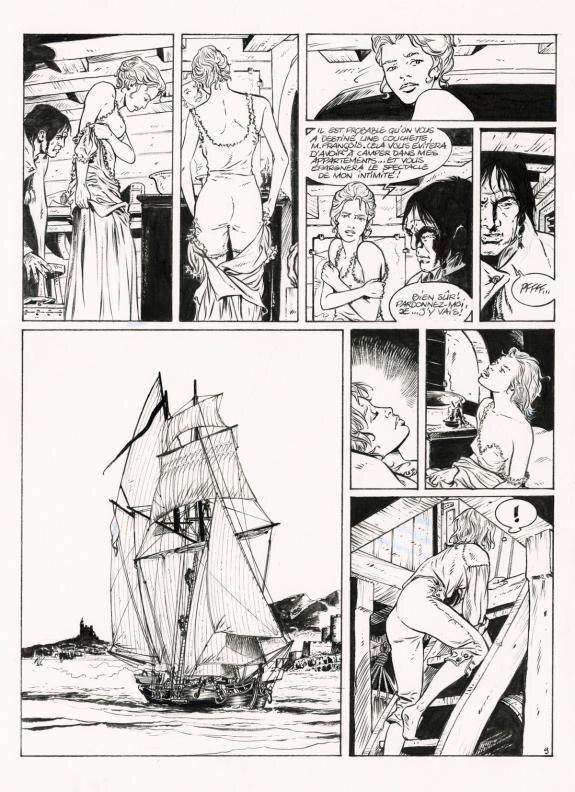 Franck Bonnet, Les pirates de Barataria #5 - La Caire - Comic Strip