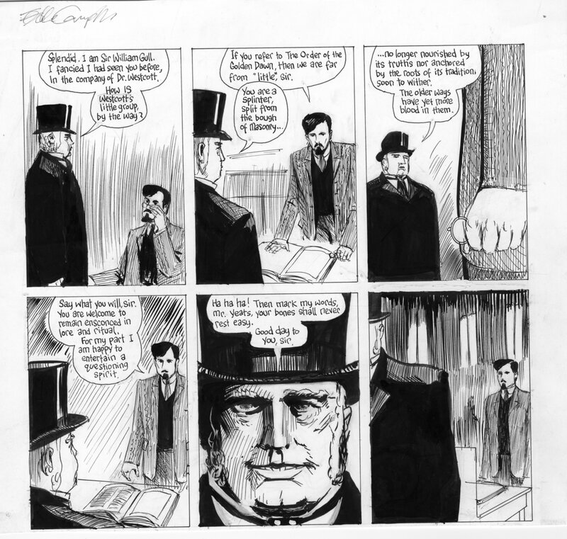 Eddie Campbell, Alan Moore, From Hell Ch 9, page 15 - Comic Strip Eddie Campbell, Alan Moore, From Hell Ch 9, page 15 - Comic Strip