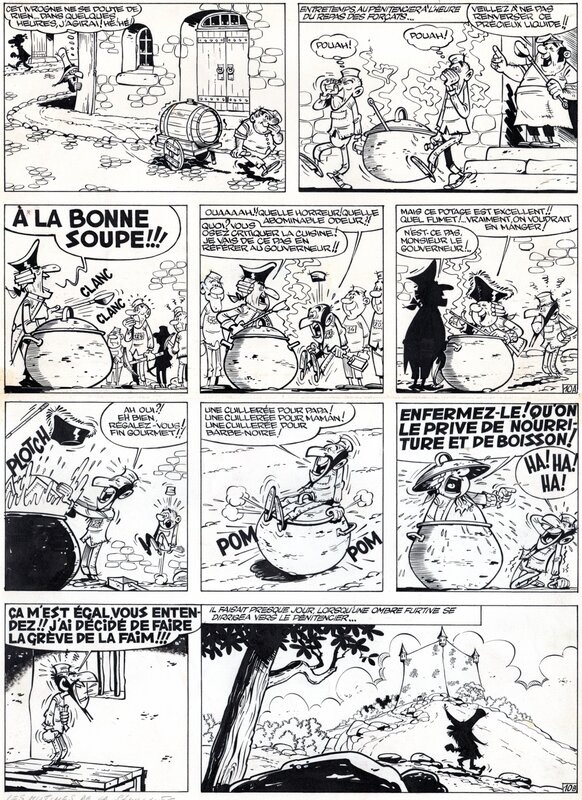Marcel Remacle, Le Vieux Nick et Barbe-Noire - Les Mutinés de la Sémillante - Comic Strip