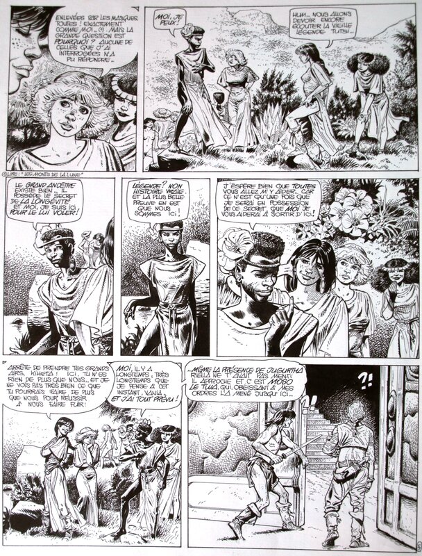 Franz, Jean-Luc Vernal, La Pierre noire – Tome#15 - Jugurtha - Comic Strip