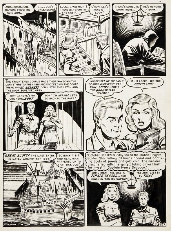 Crypt of Terror #19 by Al Feldstein - Comic Strip