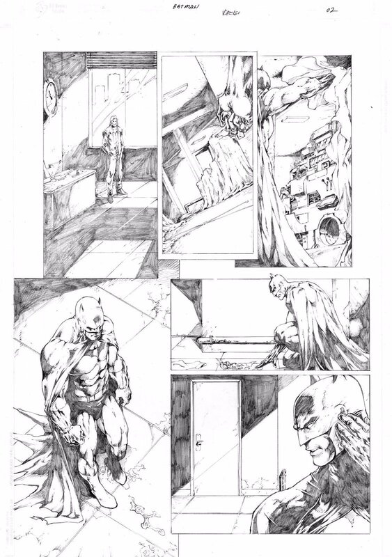 Batman page test 02 by Verlei - Comic Strip