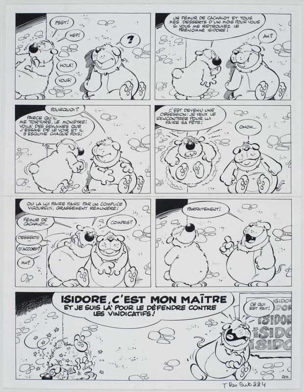 Cubitus - gag n°224 by Dupa - Comic Strip