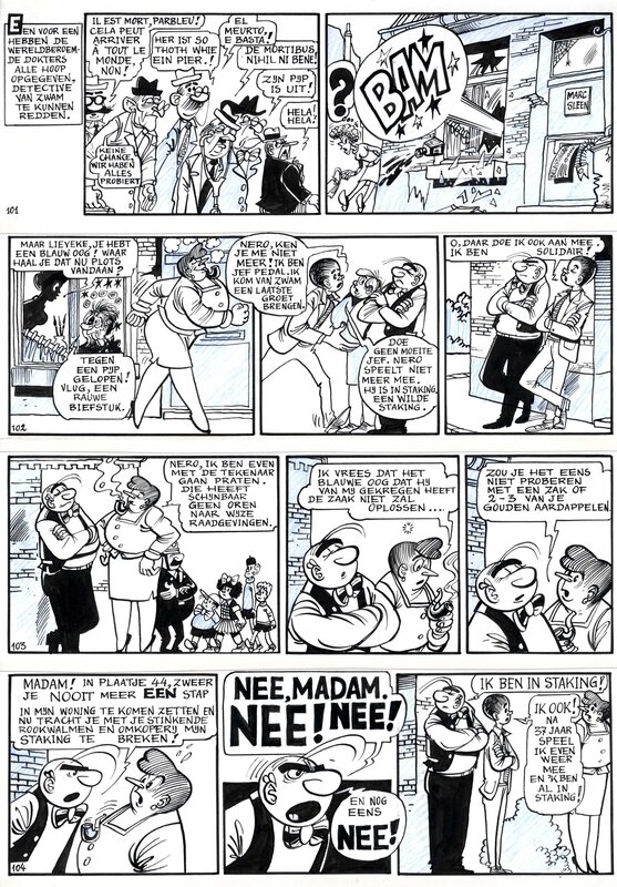 Nero - Néron by Marc Sleen - Comic Strip