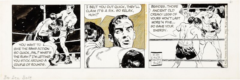 Big Ben Bolt 1965 by John Cullen Murphy - Comic Strip