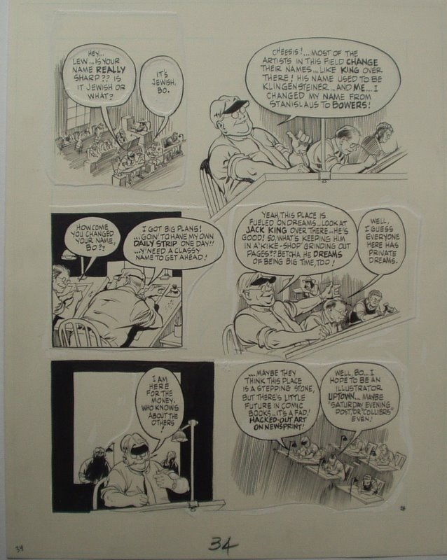 Will Eisner - The dreamer - page 28 - Planche originale